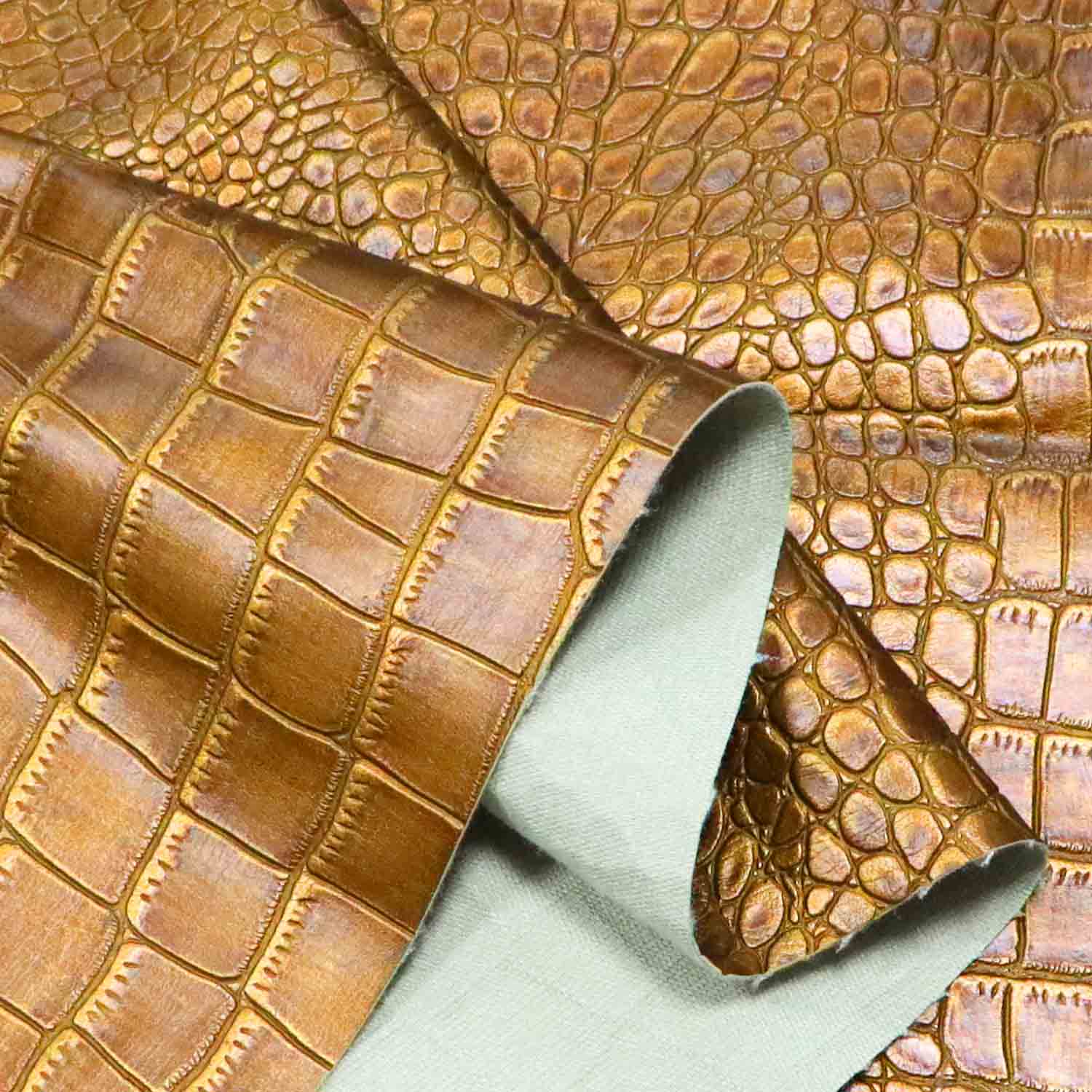Kulit Ula Kustom Embossed PU Kulit