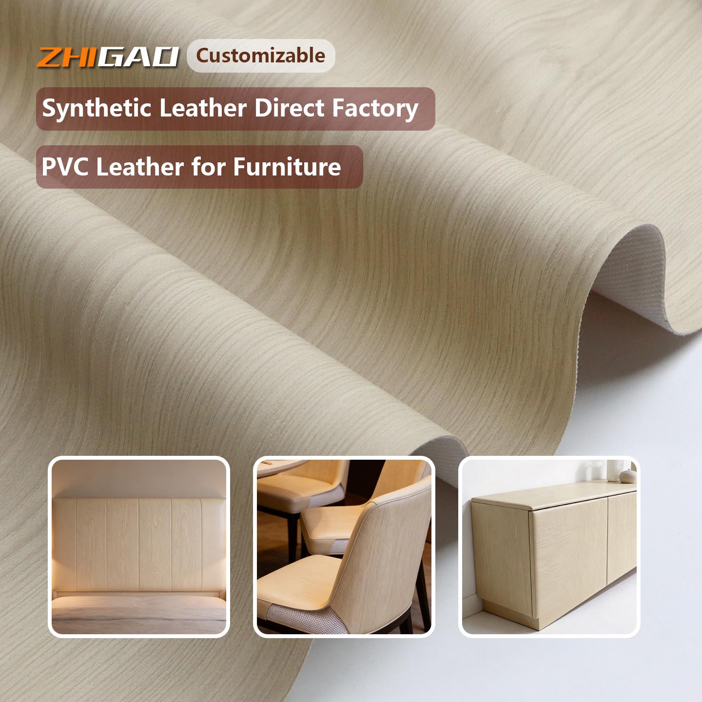 Pabrik Kulit Zhigao: Solusi Kulit PVC Inovatif kanggo Furnitur Modern & Furnitur Lembut Pabrik Kulit Zhigao: Solusi Kulit PVC Inovatif kanggo Furnitur Modern & Furnitur Lembut