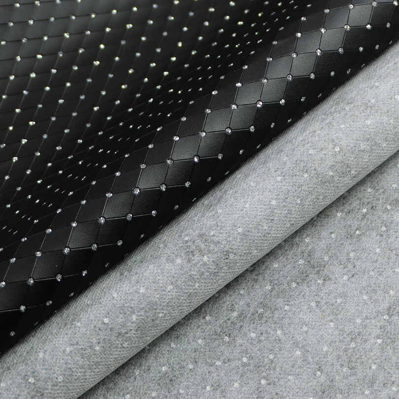 Diamonds Imitasi PU Kulit Jewelry Boxes Packaging Fabric