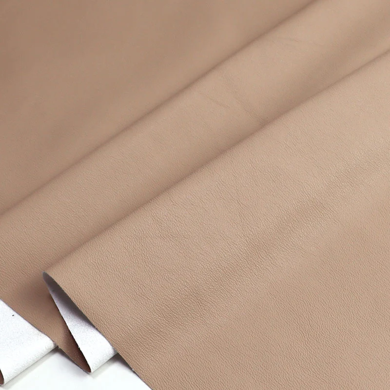 Microfiber Backing PU Kulit Sintetis kanggo Apparels