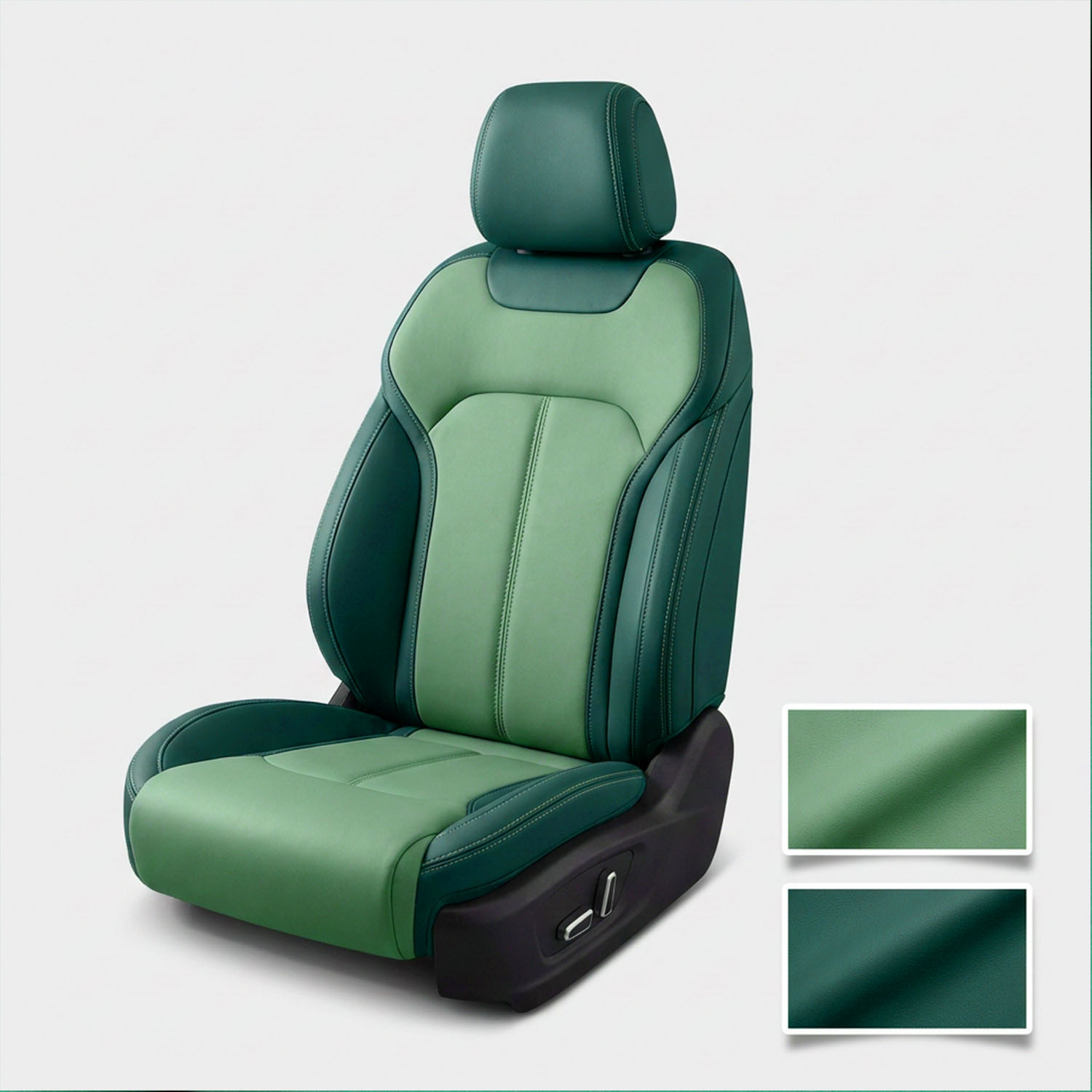Nappa gandum kulit microfiber otomotif kanggo setir
