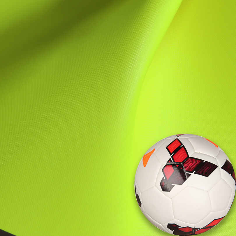 Fluorescein Footballs Balls Kain Kulit PU