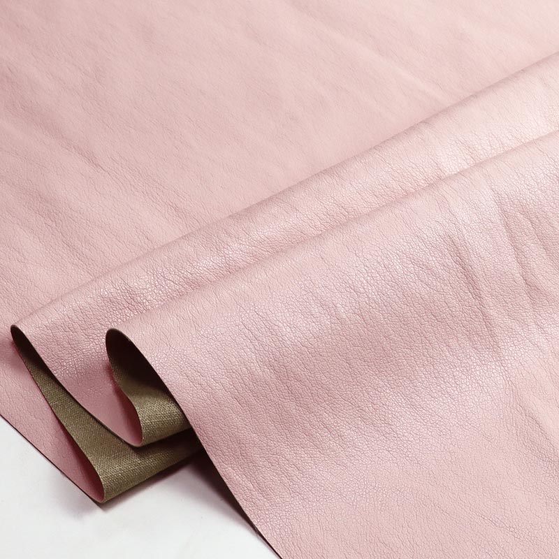 Bahan Busana Kulit Tiruan PU Kulit Sintetis Retro