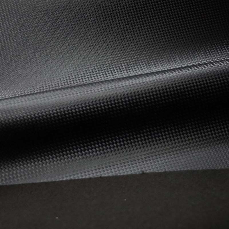Serat Karbon PVC Kulit Sintetis Kain Interior Mobil