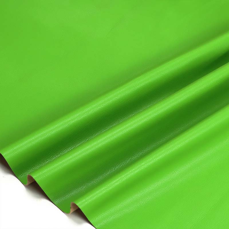 Super Soft Woolen Backing Elastis PU Kulit Tiruan kanggo Sandhangan